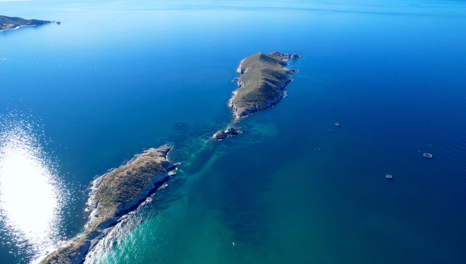 Agua turquesa